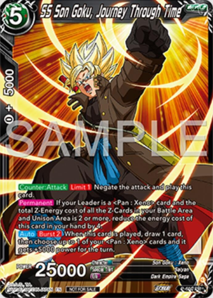 Image for SS Son Goku, Journey Through Time (P-649) (TPR) - Dragon Ball Super: Masters