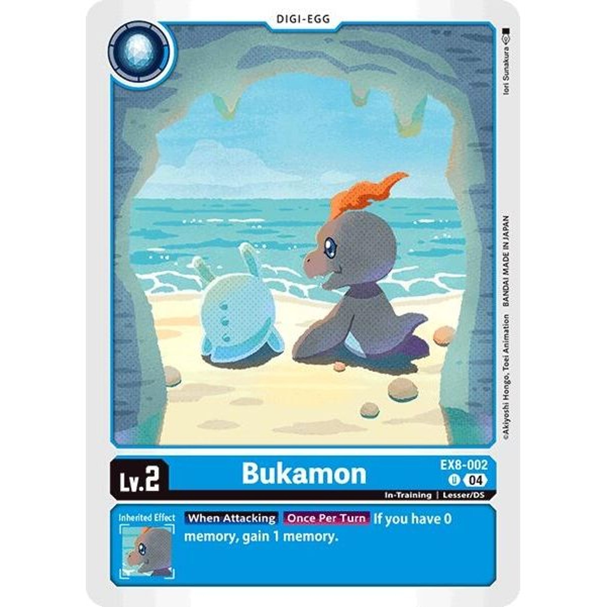 Image for Bukamon (EX8-002 U) - Digimon Card Game