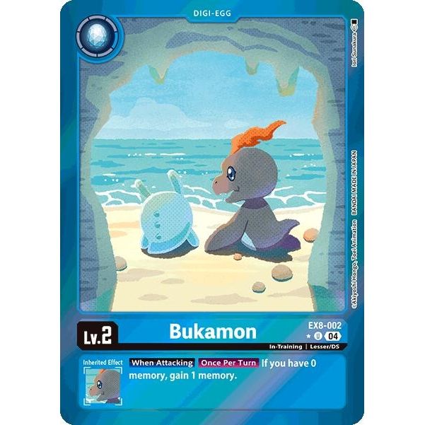Image for Bukamon (Limited Foil) (EX8-002 U) - Digimon Card Game