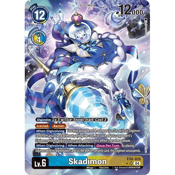 Image for Skadimon (Alternate Art) (EX8-028 SR) - Digimon Card Game