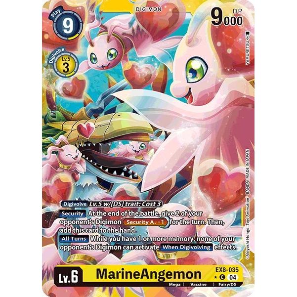 Image for MarineAngemon (Limited Foil) (EX8-035 C) - Digimon Card Game
