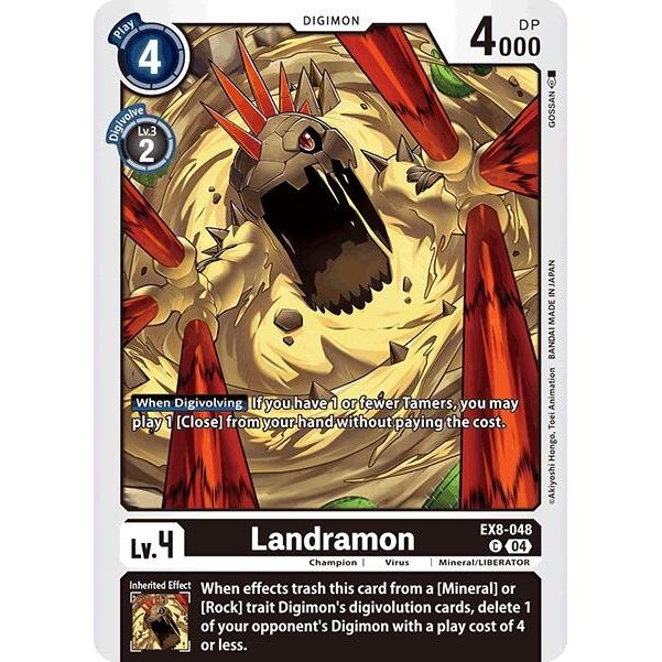 Image for Landramon (EX8-048 C) - Digimon Card Game
