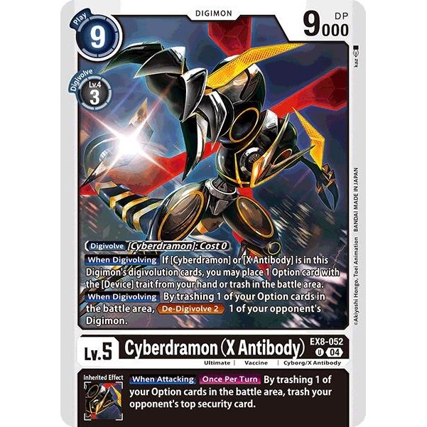 Image for Cyberdramon (X Antibody) (EX8-052 U) - Digimon Card Game