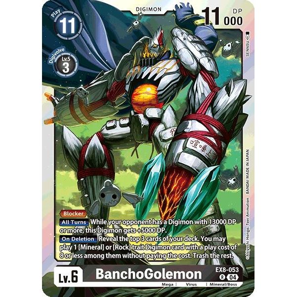 Image for BanchoGolemon (EX8-053 R) - Digimon Card Game