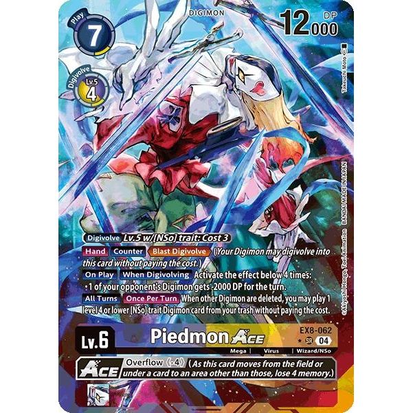 Image for Piedmon ACE (Alternate Art) (EX8-062 SR) - Digimon Card Game