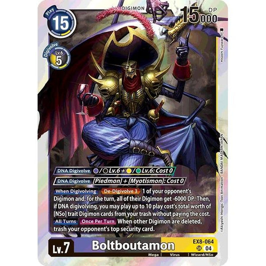 Image for Boltboutamon (EX8-064 SR) - Digimon Card Game