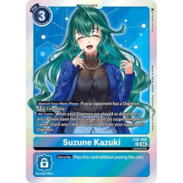 Image for Suzune Kazuki (EX8-066 R) - Digimon Card Game