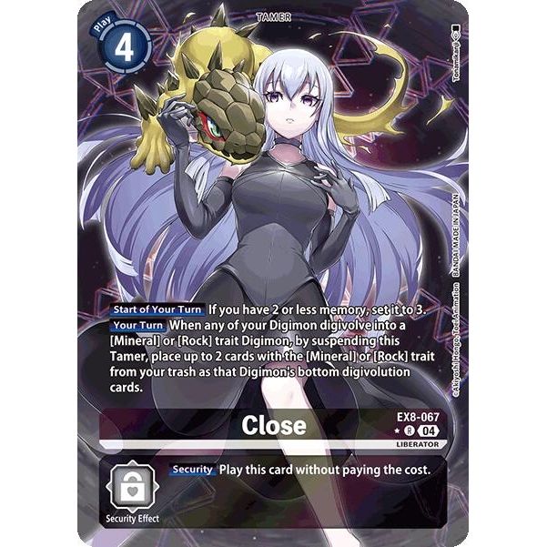 Image for Close (Alternate Art) (EX8-067 R) - Digimon Card Game