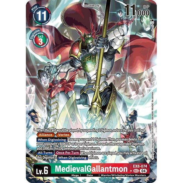 Image for MedievalGallantmon (Alternate Art) (EX8-074 SEC) - Digimon Card Game