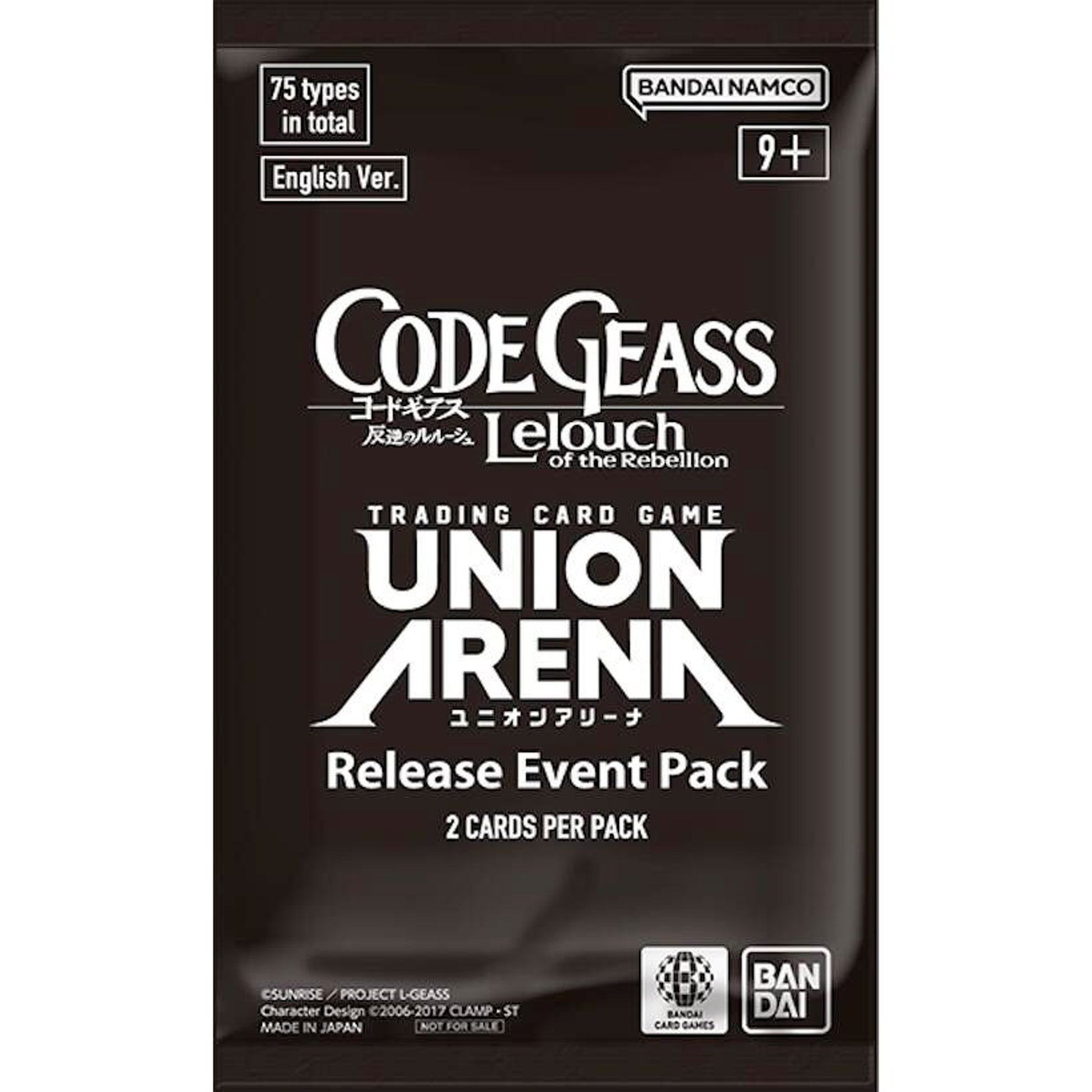 Image for Code Geass: Lelouch of the Rebellion - Release Event Pack - Union Arena