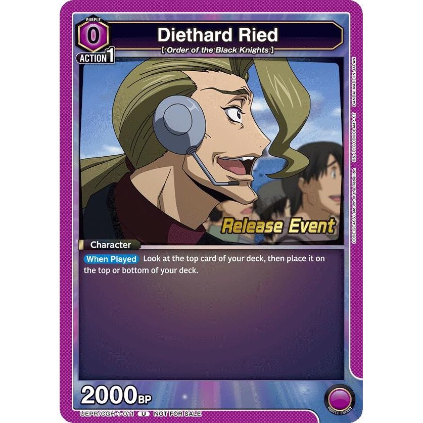 Image for Diethard Ried (UEPR/CGH-1-011) (UE04BT_RE) - Union Arena
