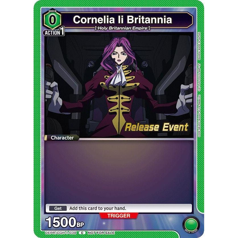 Image for Cornelia li Britannia (038) (UEPR/CGH-1-038) (UE04BT_RE) - Union Arena