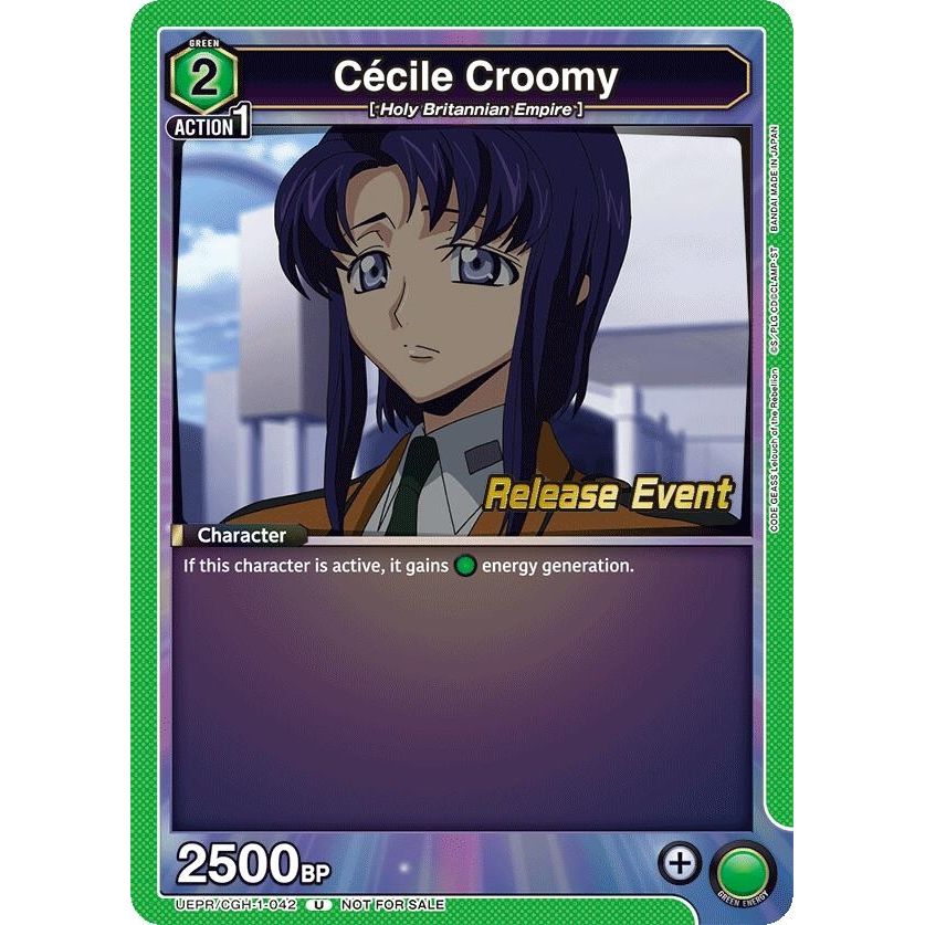 Image for Cecile Croomy (UEPR/CGH-1-042) (UE04BT_RE) - Union Arena