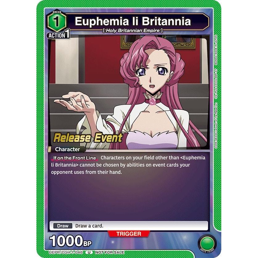 Image for Euphemia li Britannia (046) (UEPR/CGH-1-046) (UE04BT_RE) - Union Arena