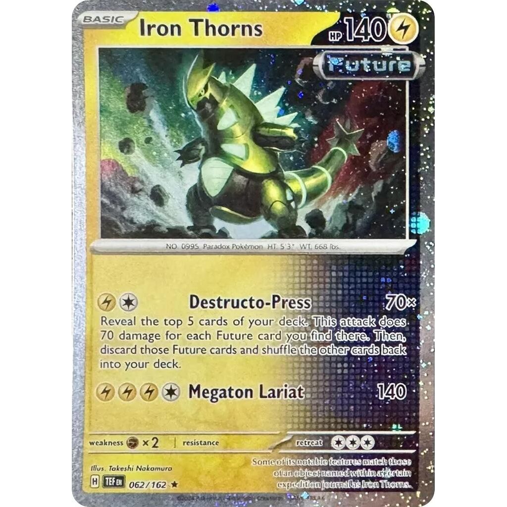 Image for Iron Thorns - 062/162 (Cosmos Holo) (062/162) (MCAP) - Pokemon
