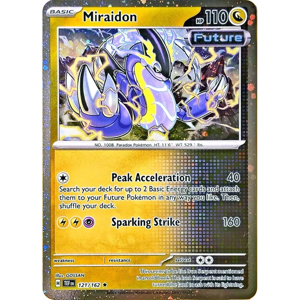 Image for Miraidon - 121/162 (Cosmos Holo) (121/162) (MCAP) - Pokemon