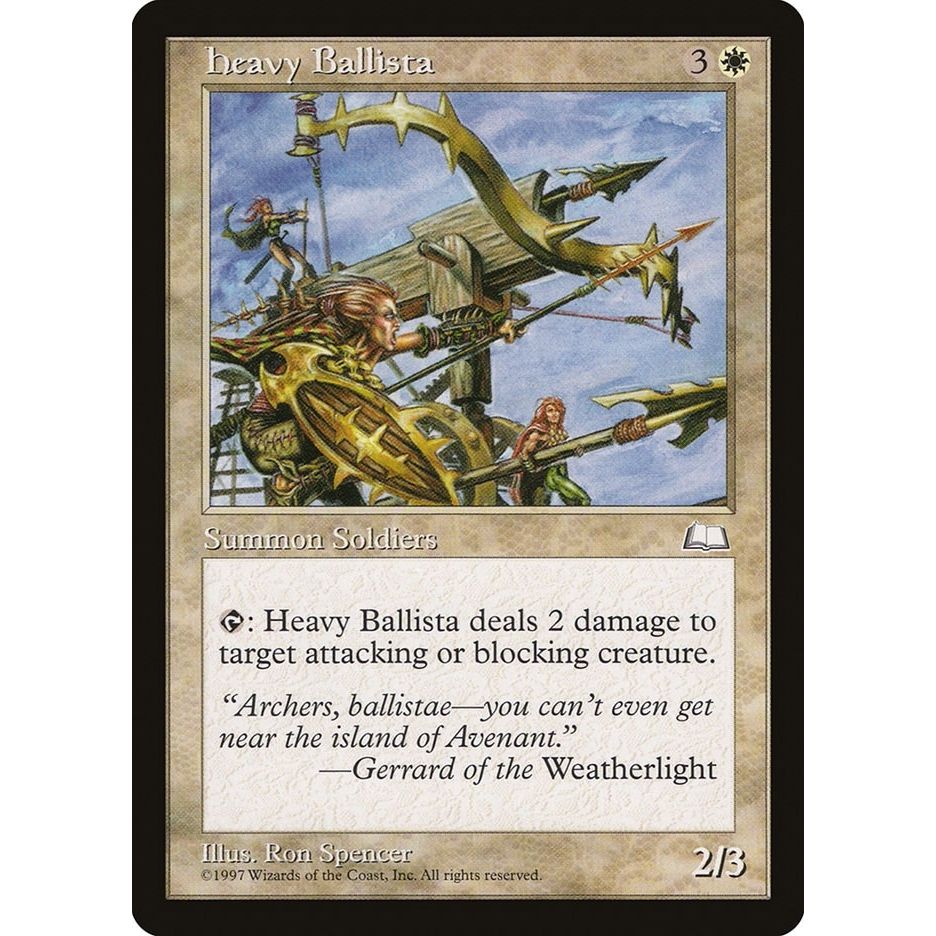 Image for Heavy Ballista (WTH) - Magic: The Gathering