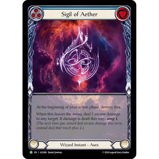 Image for Sigil of Aether - LGS366 (LGS366) (PR) - Flesh and Blood TCG