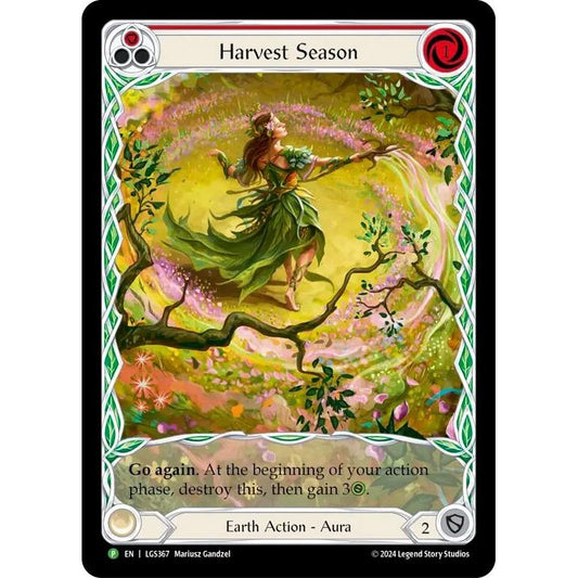 Image for Harvest Season (Red) - LGS367 (LGS367) (ROS) - Flesh and Blood TCG