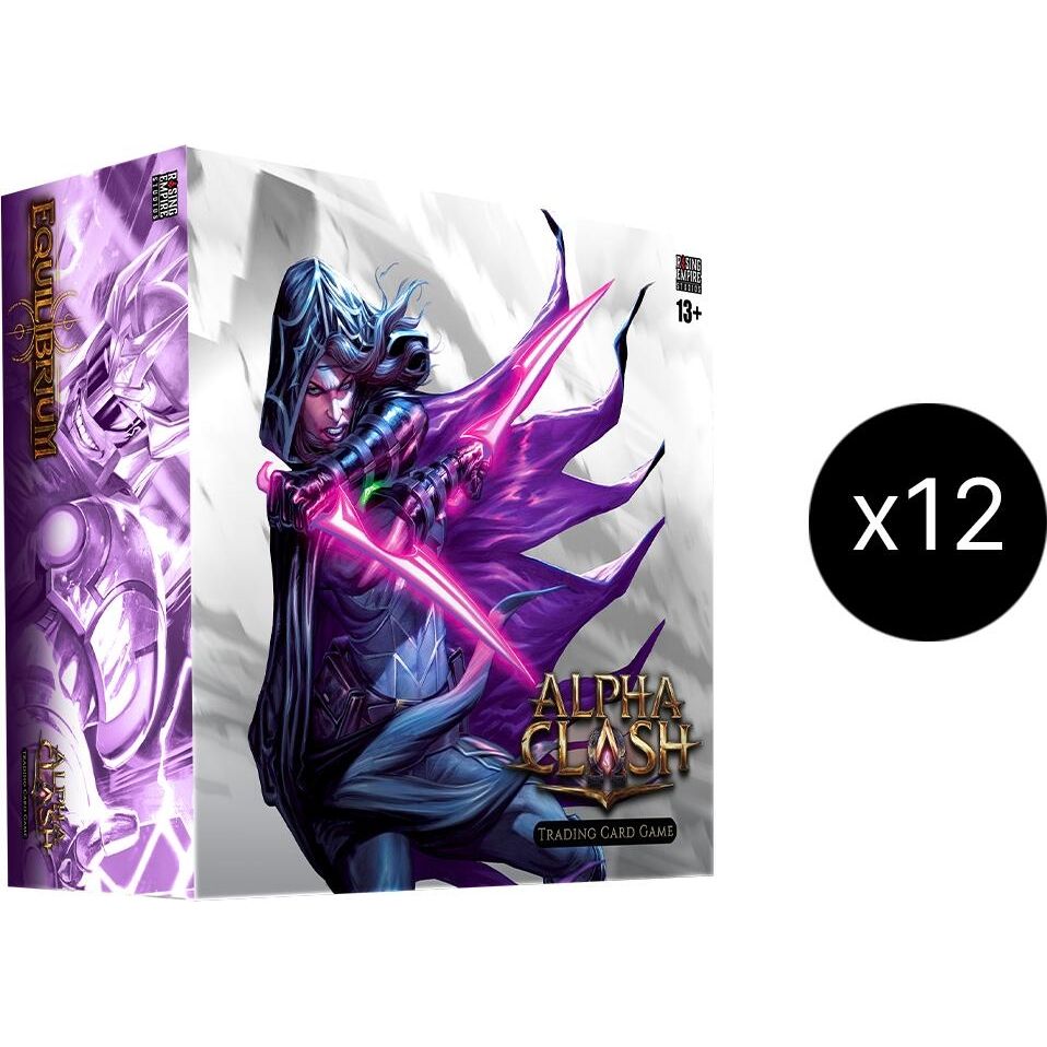 Image for Equilibrium Booster Box Case - Alpha Clash