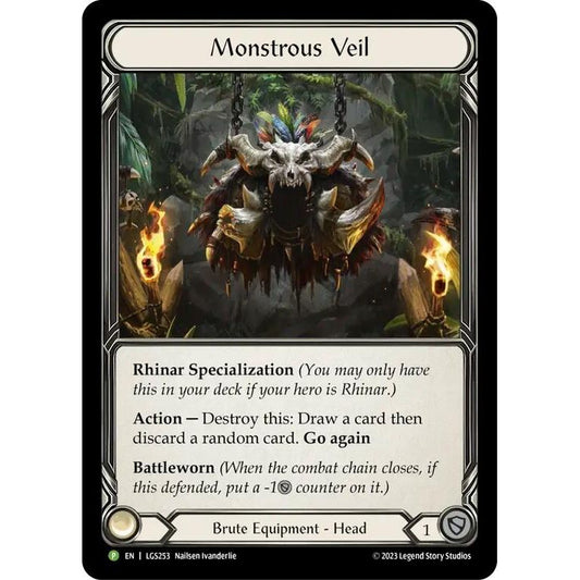 Image for Monstrous Veil - LGS253 (LGS253) (PR) - Flesh and Blood TCG