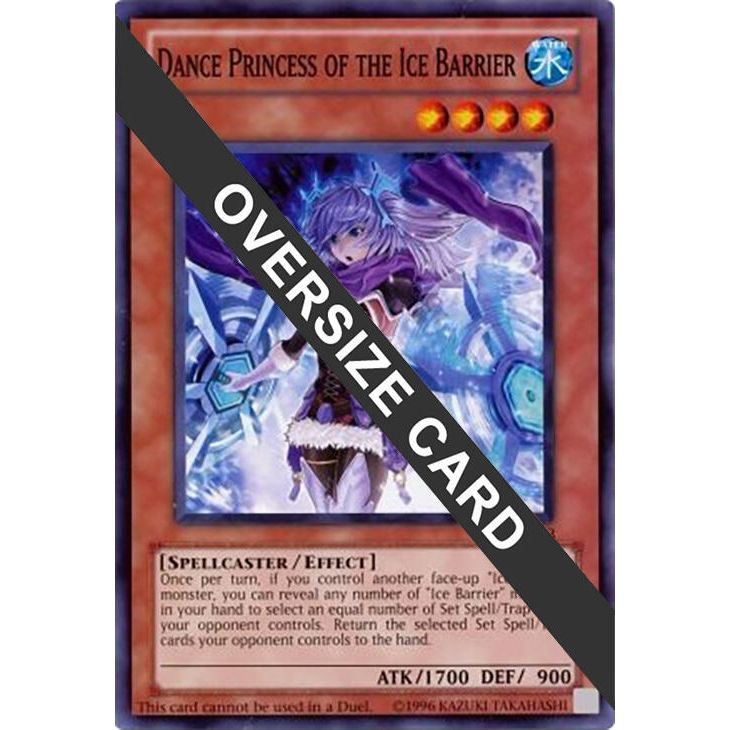 Image for Dance Princess of the Ice Barrier (Oversized) (STBL-EN033) (MISC) - YuGiOh