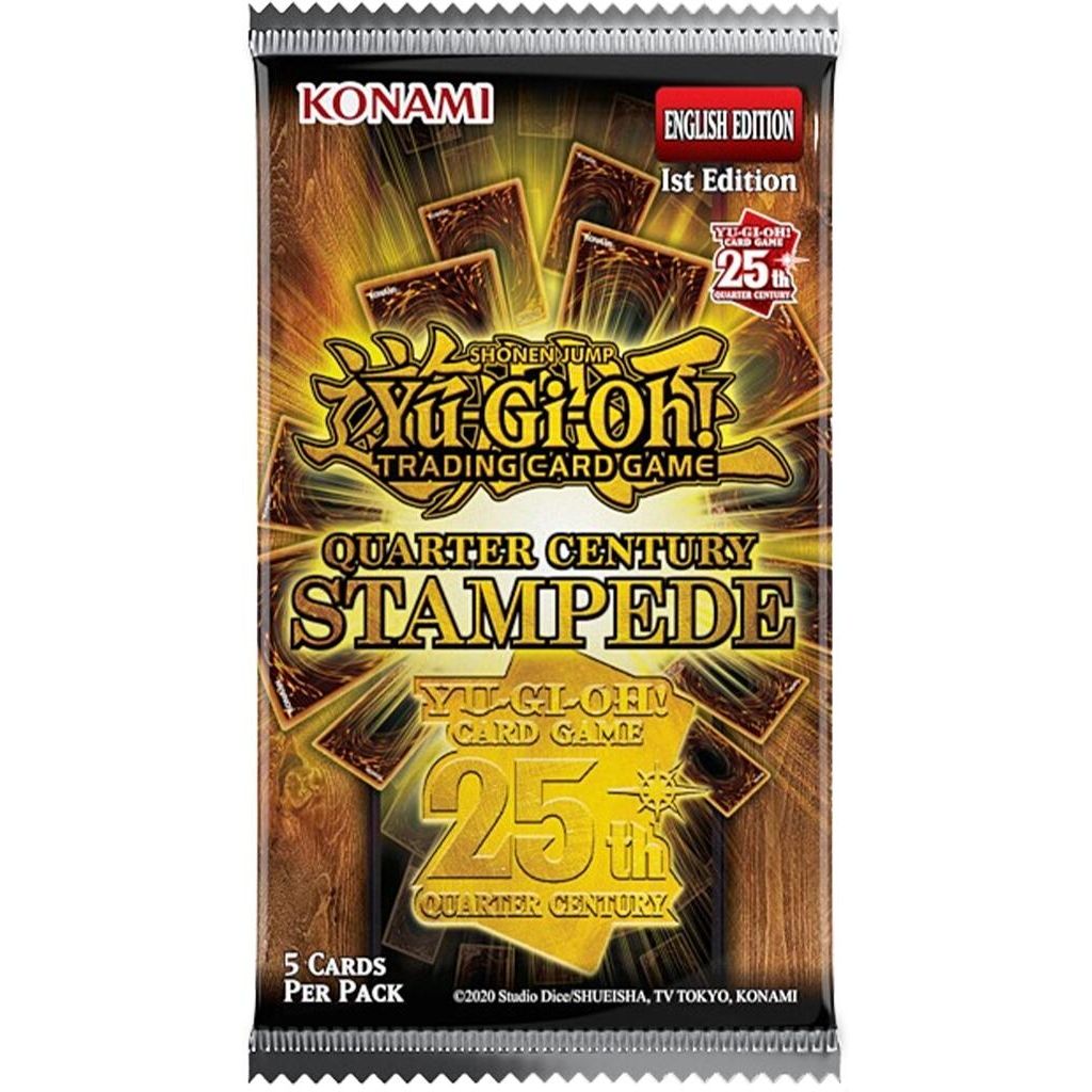 Image for Quarter Century Stampede Booster Pack - YuGiOh