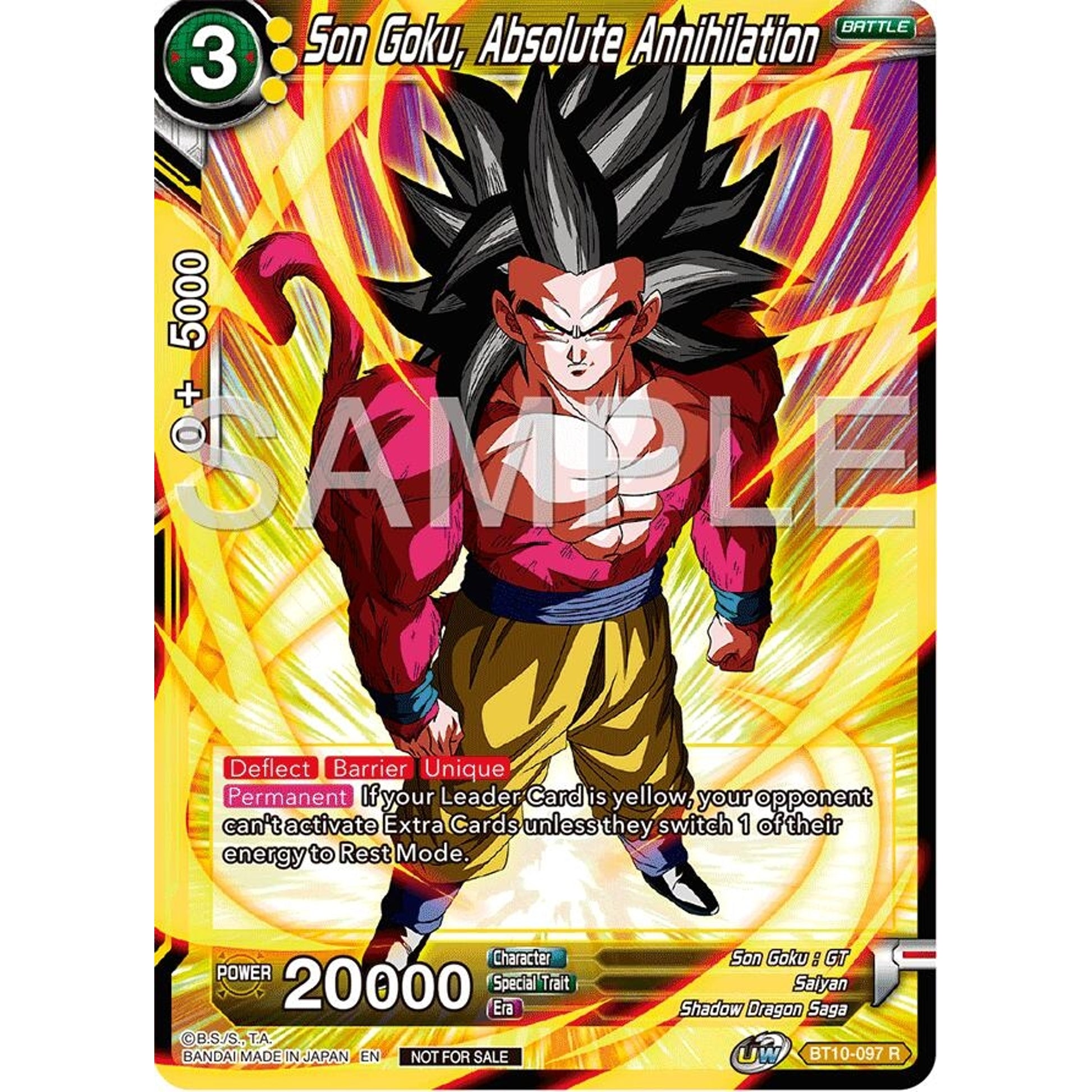 Image for Son Goku, Absolute Annihilation (Championship 2024 Finals Pack) (BT10-097) (TPR) - Dragon Ball Super: Masters
