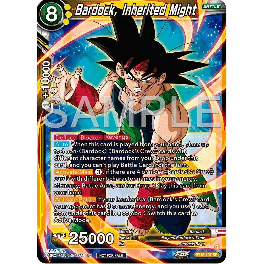 Image for Bardock, Inherited Might (Championship 2024 Finals Pack) (BT18-107) (TPR) - Dragon Ball Super: Masters