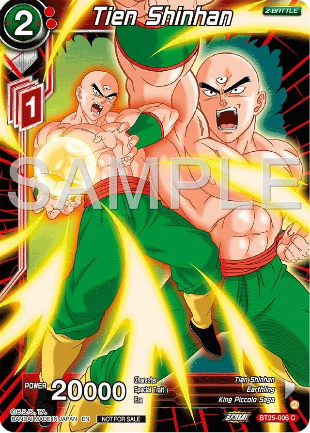 Image for Tien Shinhan (Championship 2024 Finals Zenkai Pack) (BT25-006) (TPR) - Dragon Ball Super: Masters