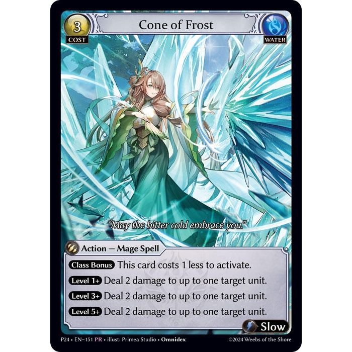 Image for Cone of Frost (151) (P) - Grand Archive TCG