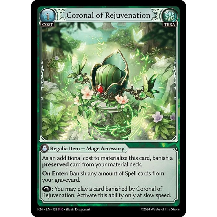 Image for Coronal of Rejuvenation (128) (P) - Grand Archive TCG
