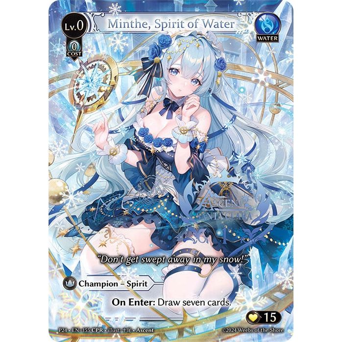 Image for Minthe, Spirit of Water (CPR) (155) (P) - Grand Archive TCG