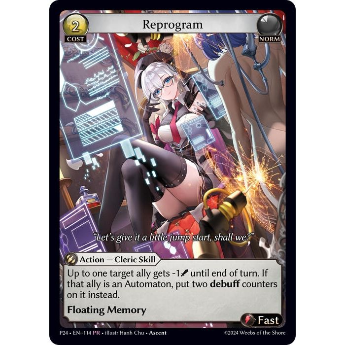 Image for Reprogram (114) (P) - Grand Archive TCG