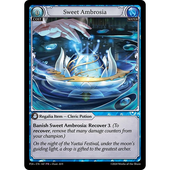 Image for Sweet Ambrosia (147) (P) - Grand Archive TCG