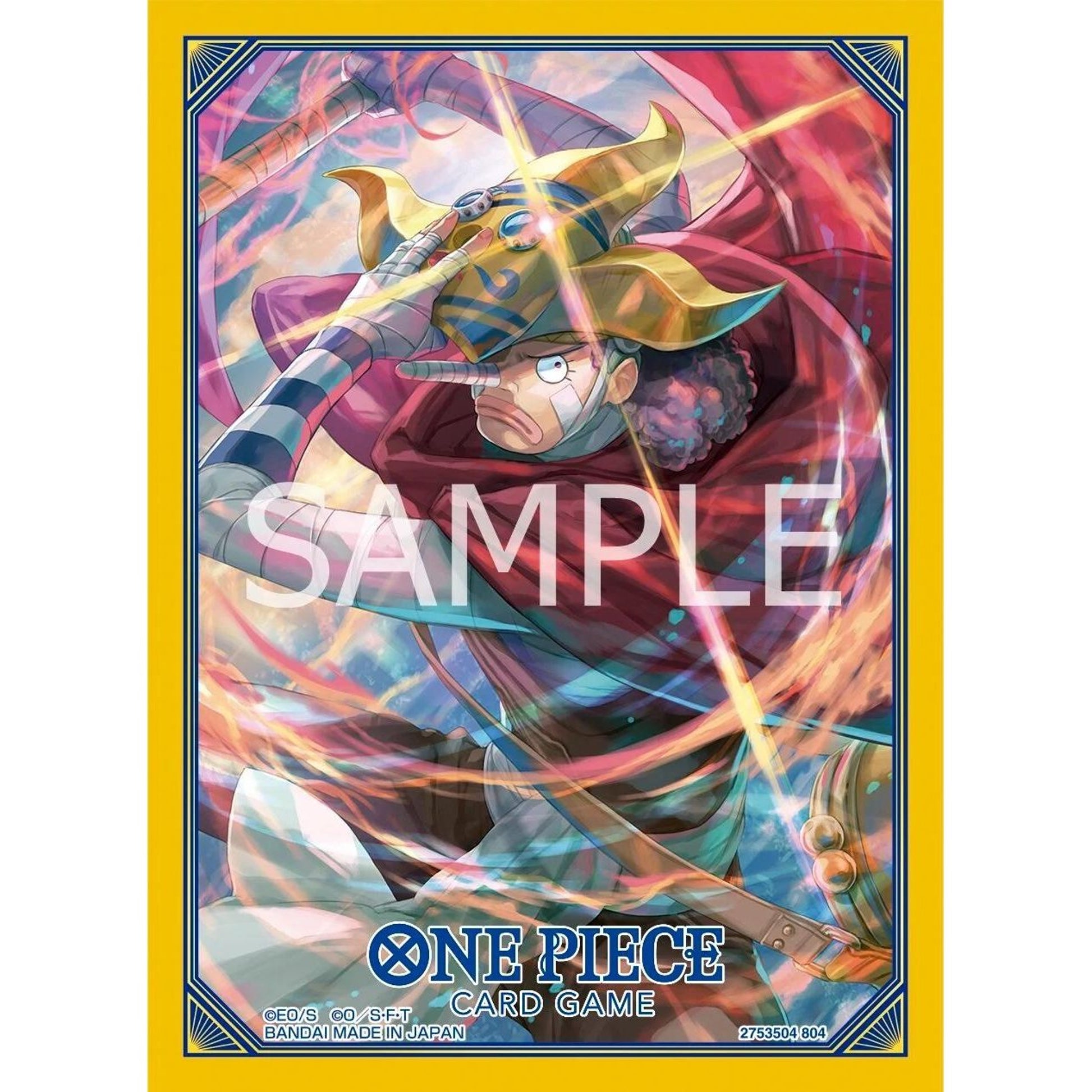 Image for One Piece Card Game Official Sleeves: Assortment 9 - Sogeking (70-Pack) - Card Sleeves