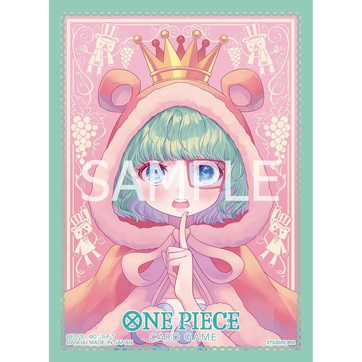 Image for One Piece Card Game Official Sleeves: Assortment 9 - Sugar (70-Pack) - Card Sleeves