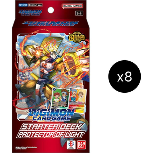 Image for Protector of Light Starter Deck Display - Digimon Card Game