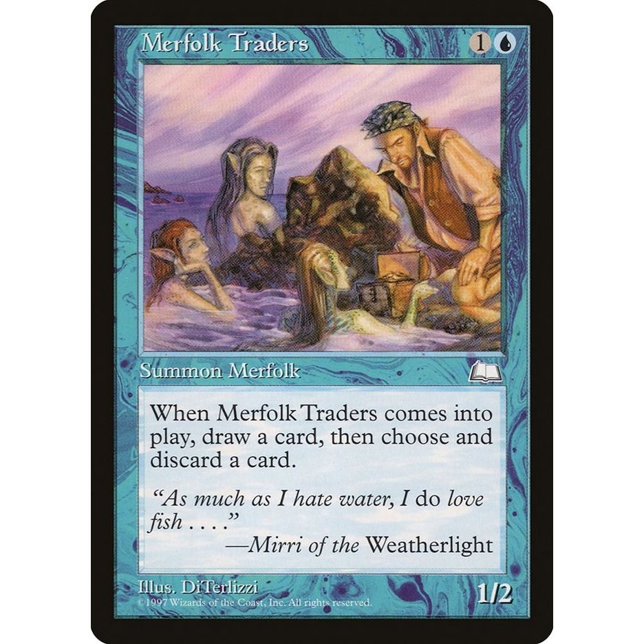 Image for Merfolk Traders (WTH) - Magic: The Gathering