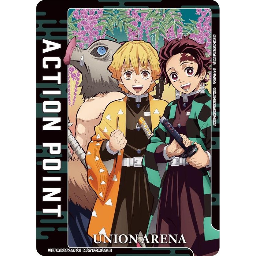 Image for Action Point Card (AP01) (Demon Slayer) (UEPR/KMY-AP01) (UEPR) - Union Arena
