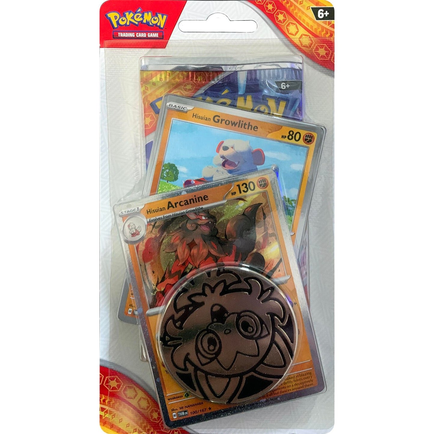 Image for Surging Sparks Single Pack Blister [Hisuian Arcanine] - Pokemon