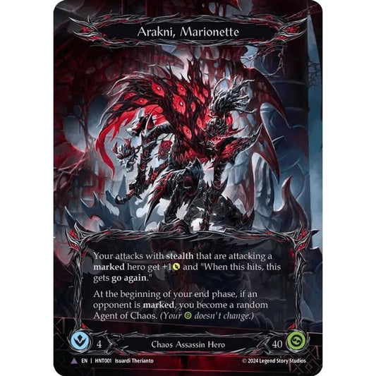 Image for Arakni, Marionette (Marvel) (HNT001) - Flesh and Blood TCG