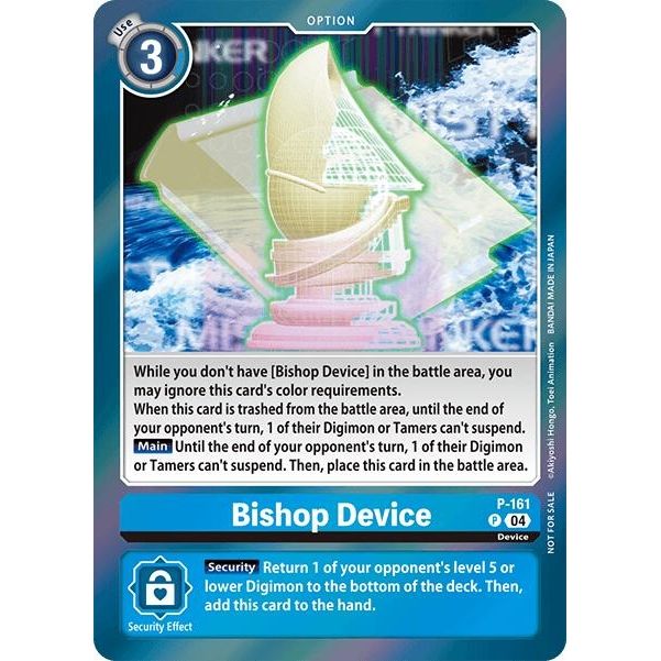 Image for Bishop Device (-Chain of Liberation- Upgrade Pack (P-161 P) (D-PR) - Digimon Card Game