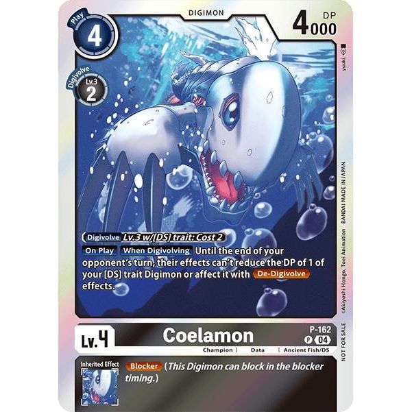 Image for Coelamon (-Chain of Liberation- Upgrade Pack (P-162 P) (D-PR) - Digimon Card Game