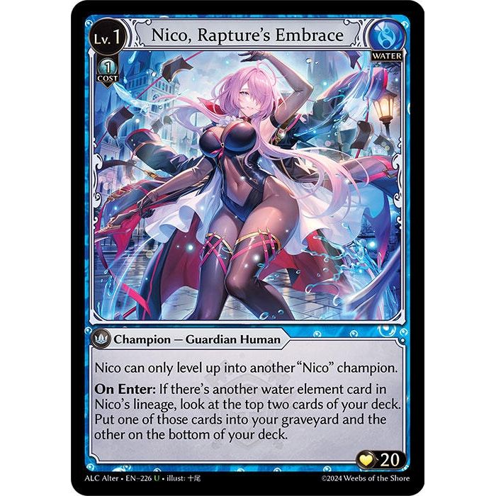 Image for Nico, Rapture's Embrace (226) (ALC Alter) - Grand Archive TCG