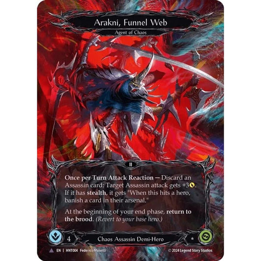 Image for Arakni, Funnel Web (Marvel) (HNT004) - Flesh and Blood TCG