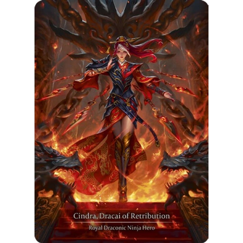Image for Cindra, Dracai of Retribution (Marvel) (HNT054) - Flesh and Blood TCG