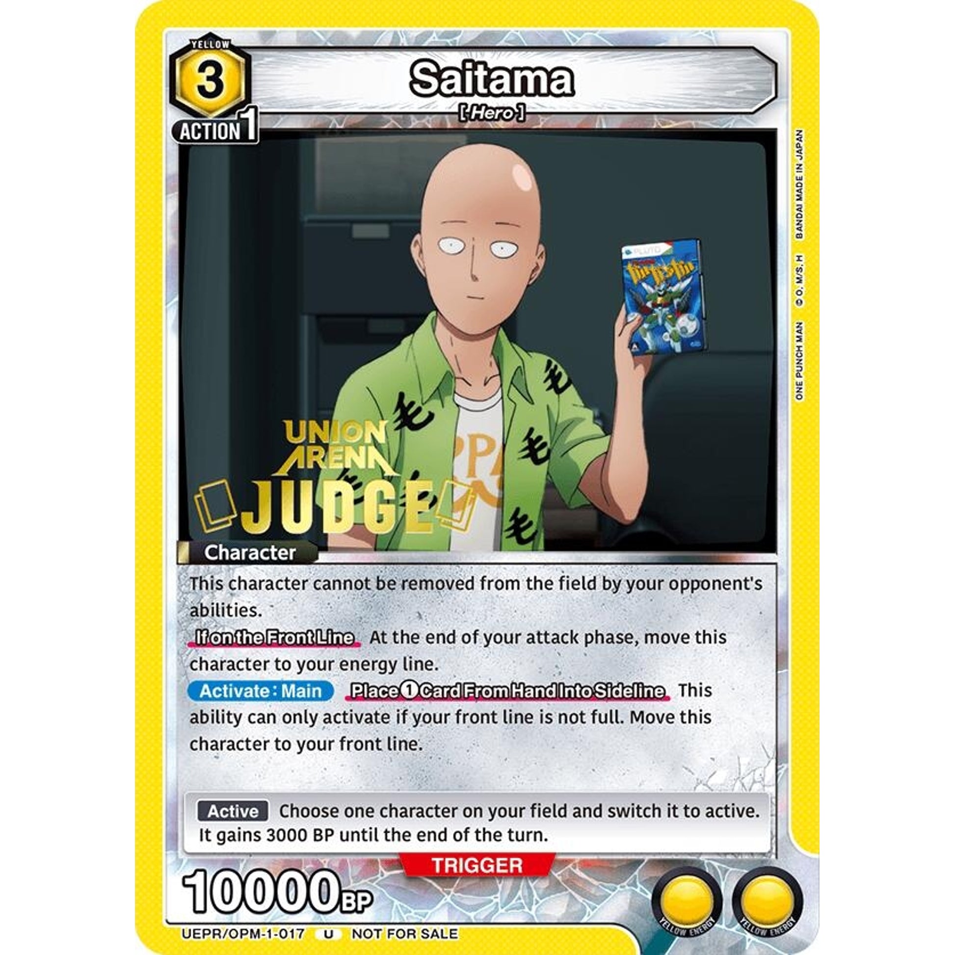 Image for Saitama (Judge Pack) (UEPR/OPM-1-017) (UEPR) - Union Arena
