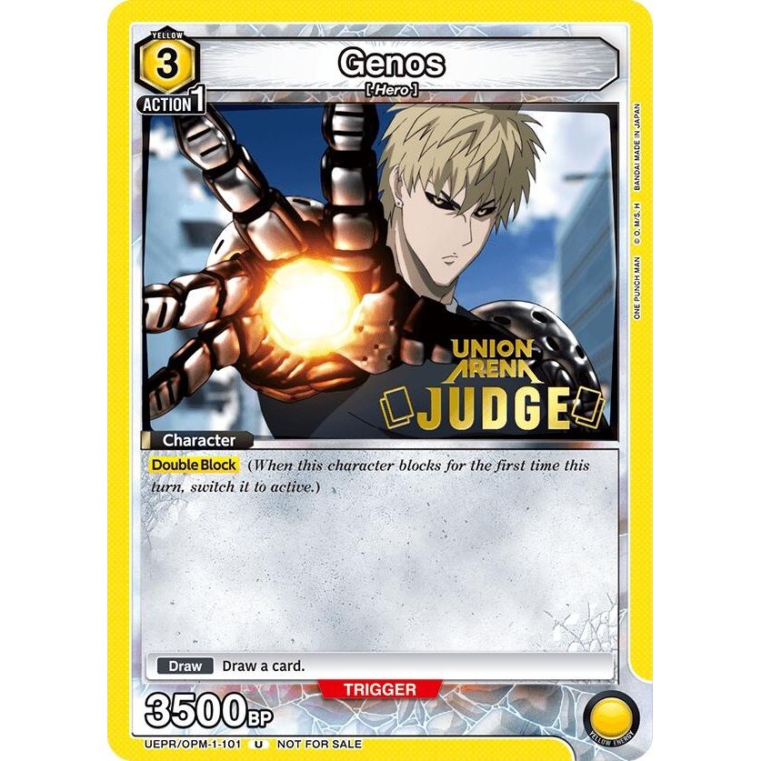 Image for Genos (Judge Pack) (UEPR/OPM-1-101) (UEPR) - Union Arena