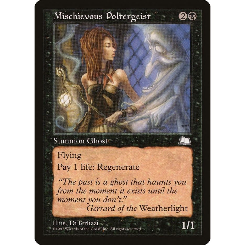 Image for Mischievous Poltergeist (WTH) - Magic: The Gathering